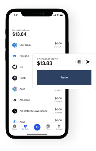 Onboarding and account setup screen for Blue Orion trading platform